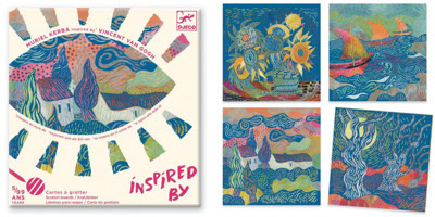 Cartes à gratter Le Sud inspired by Djeco